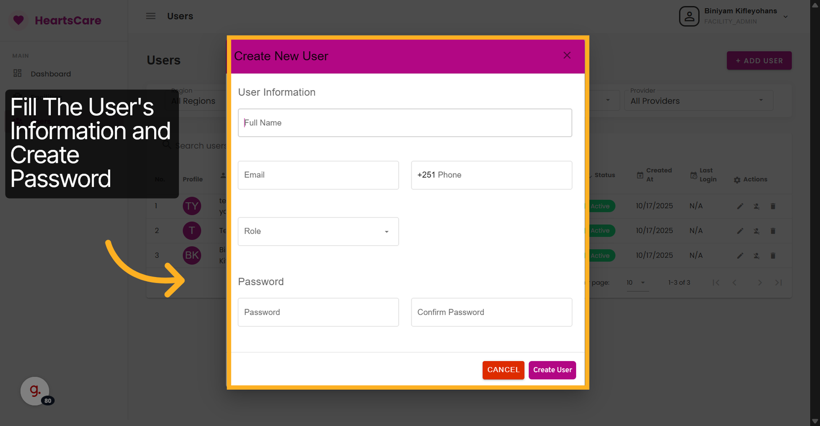 Select Full Name Field
